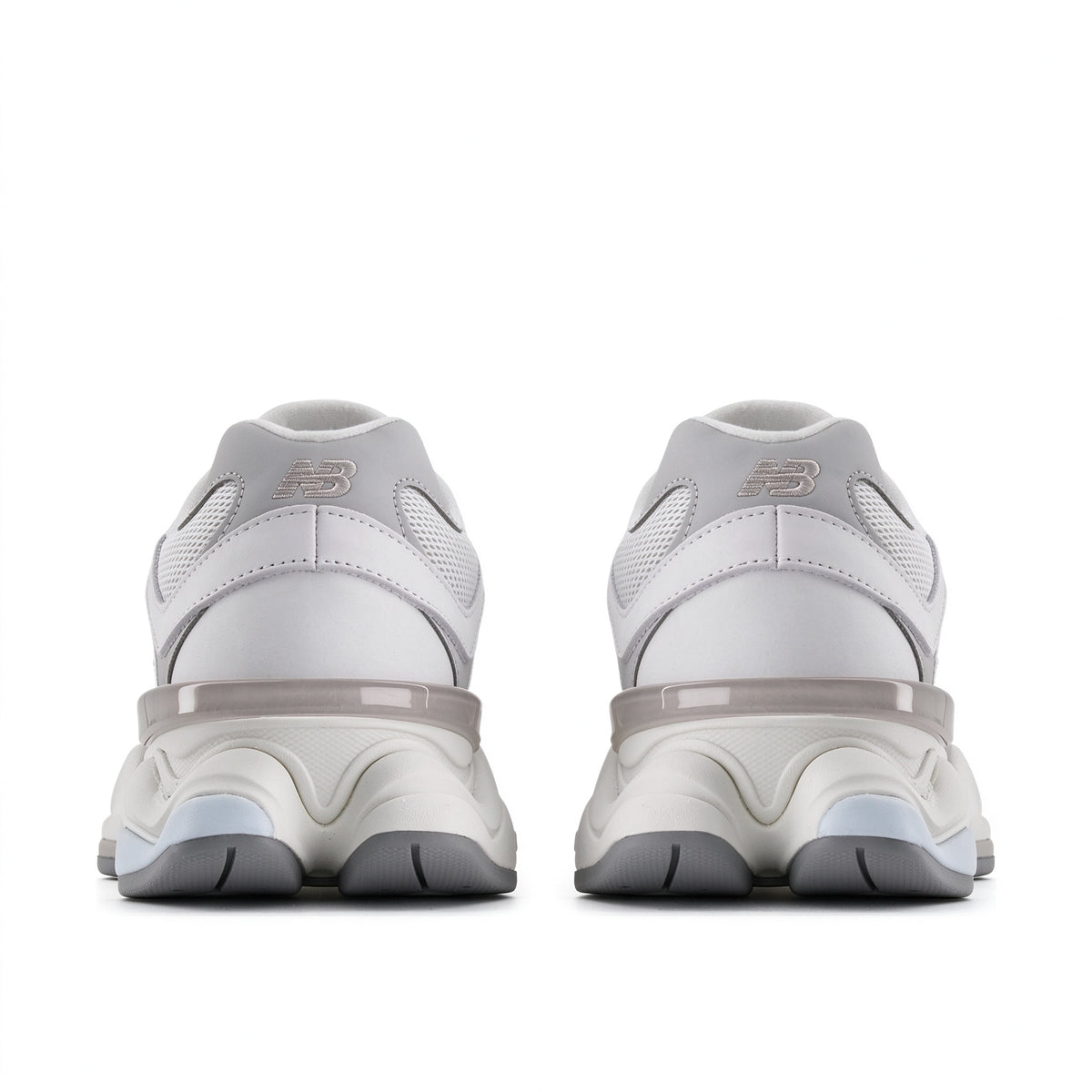 New Balance 9060 White - Grey / Light Blue