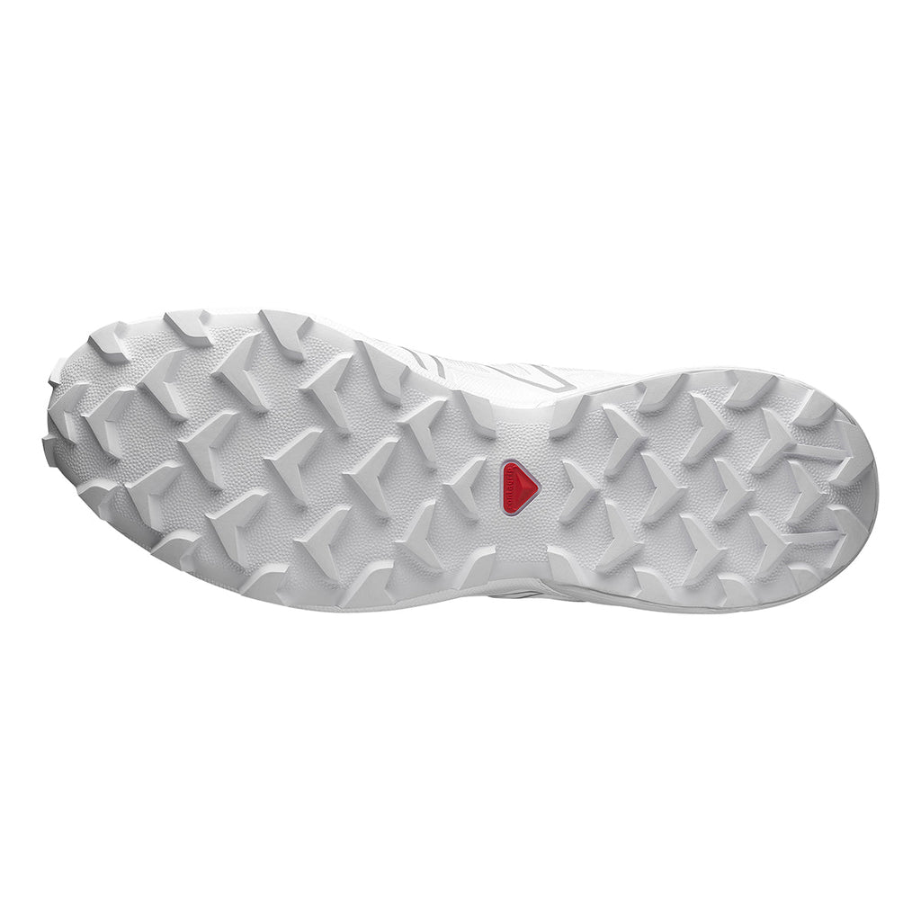 Salomon Speedcross 3 White Sneakers with Silver-Toned Details