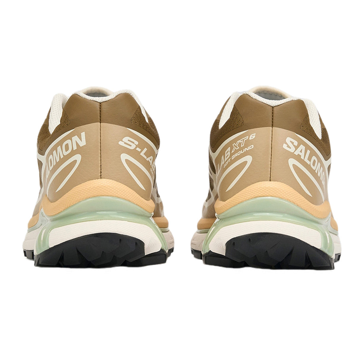 Salomon XT-6 Brown - Cream / Sage