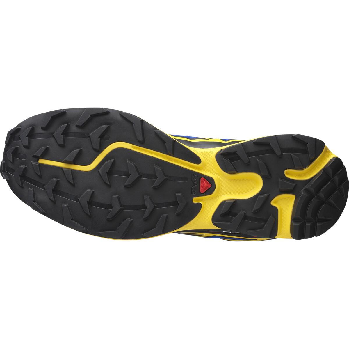 Salomon XT-6 Blue / Yellow / Black Low-Top Sneakers