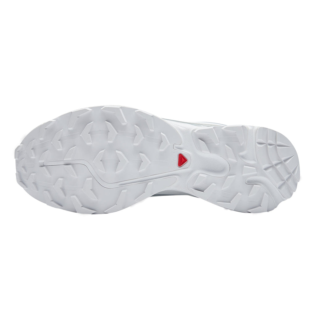 Salomon XT-6 GTX White Sneakers with Silver-Toned Details
