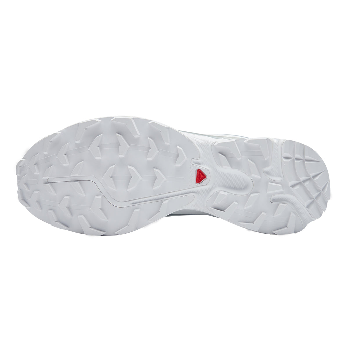 Salomon XT-6 GTX White Sneakers with Silver-Toned Details