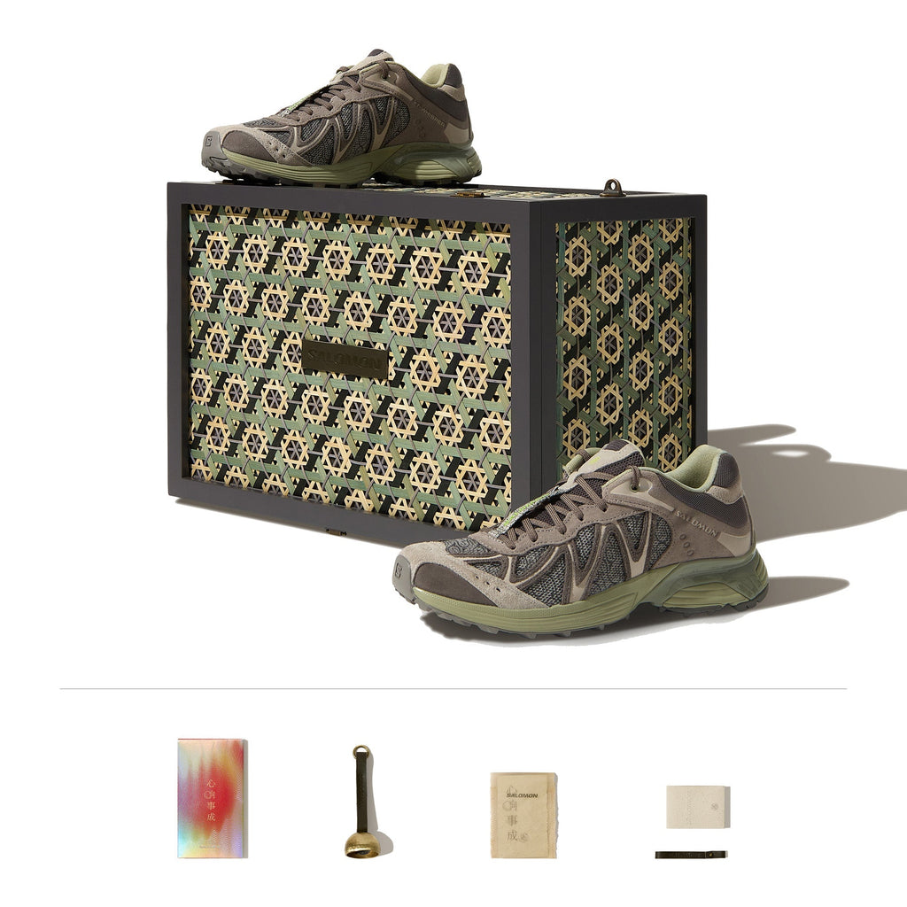Salomon XT-Whisper Taupe / Pale Green Sneakers