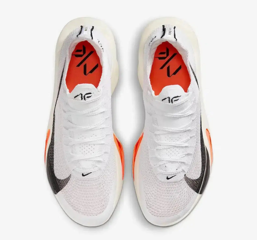 Nike Alphafly 3 Prototype – White / Black / Phantom / Total Orange Running Shoes FD8356-100