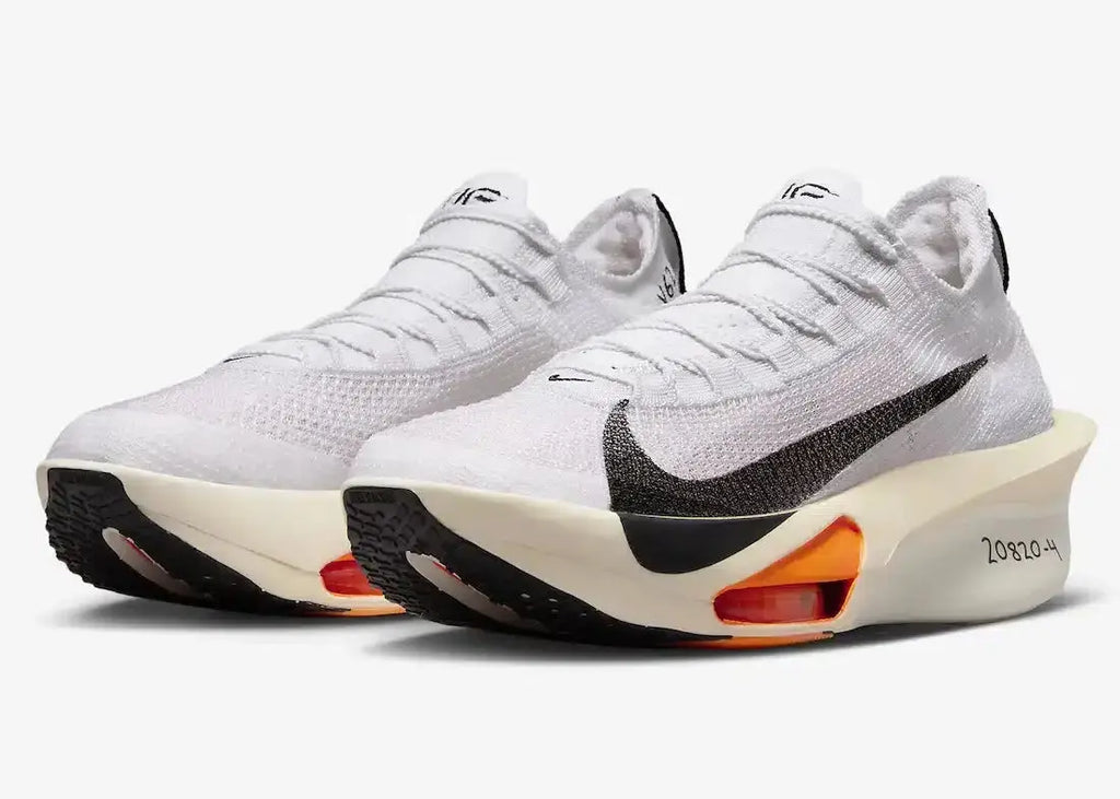 Nike Alphafly 3 Prototype – White / Black / Phantom / Total Orange Running Shoes FD8356-100