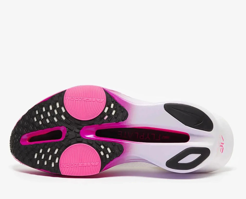 Nike Alphafly 3 White / Purple Agate / Vivid Grape Running Shoes FD8315-100
