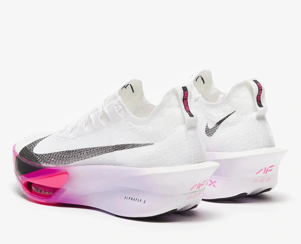 Nike Alphafly 3 White / Purple Agate / Vivid Grape Running Shoes FD8315-100