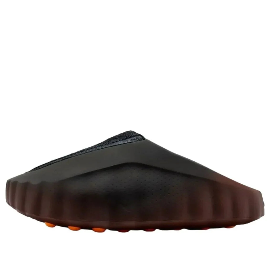 Nike Slip-On Mules – Black / Brown with Orange Accents
