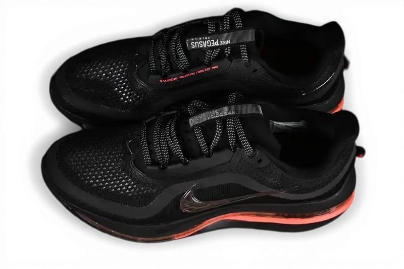 Nike Pegasus Premium Running Shoes – Black / Bright Crimson HQ2593-003
