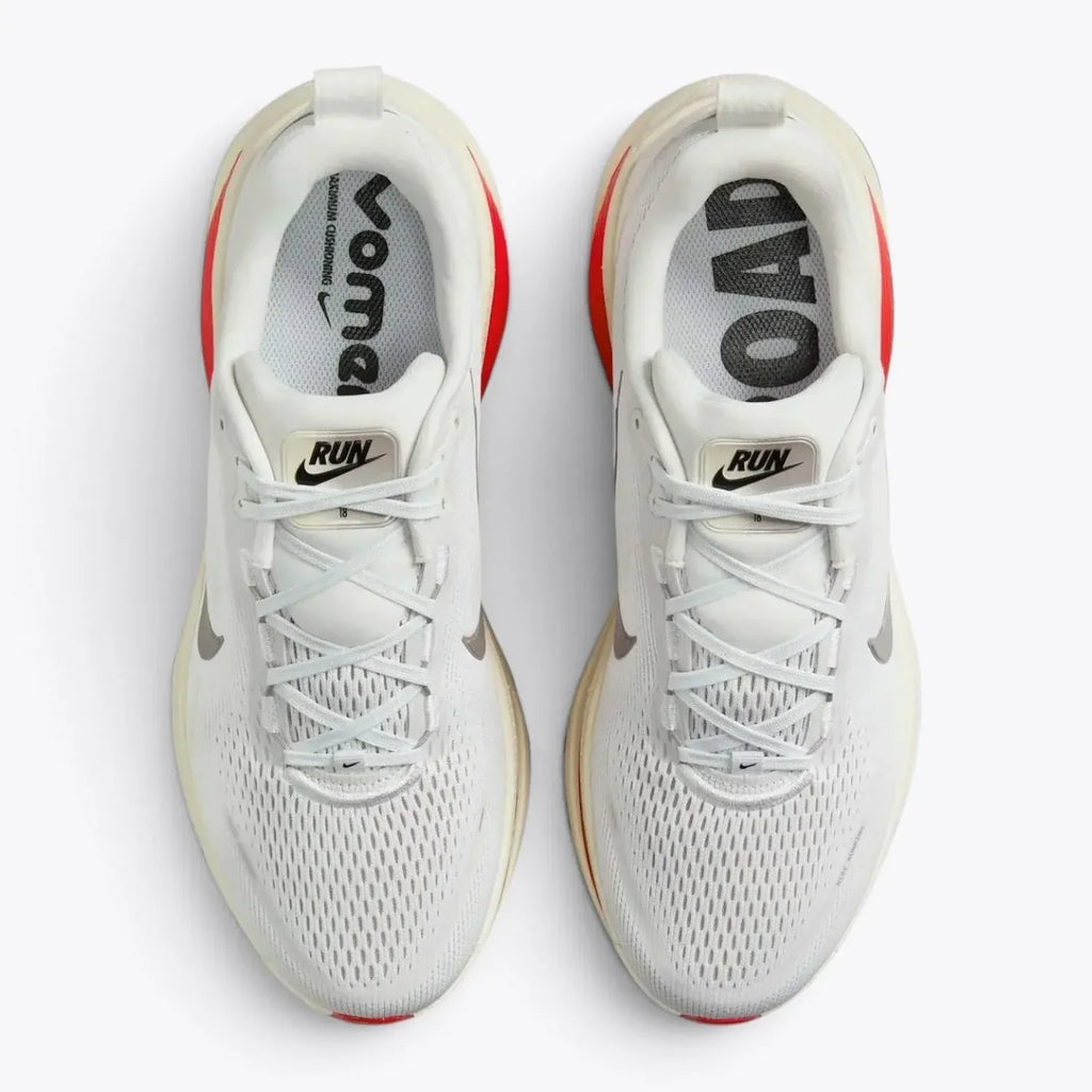 Nike Vomero 18 Running Shoes – Platinum Tint / Siren Red HM6803-001