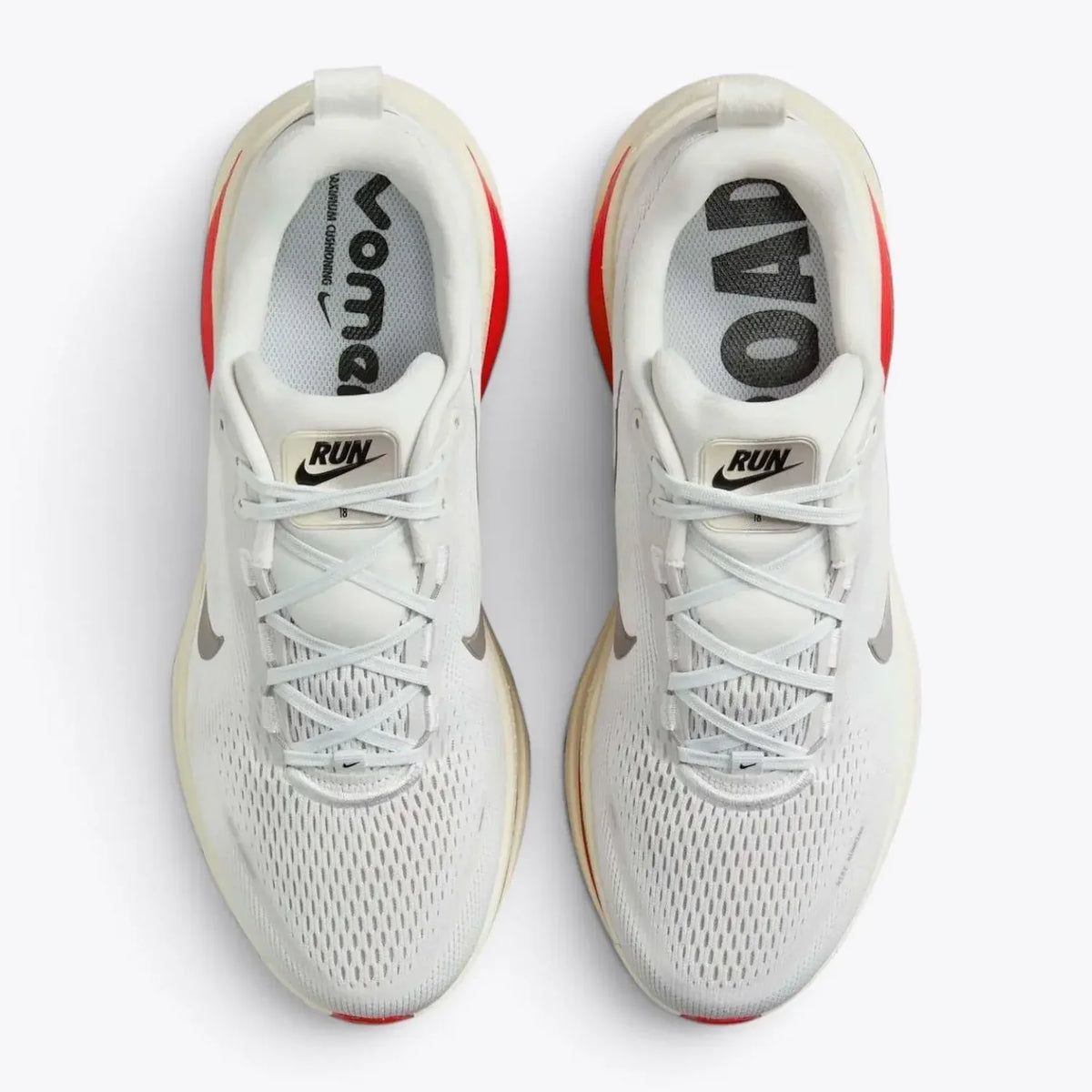 Nike Vomero 18 Running Shoes – Platinum Tint / Siren Red HM6803-001