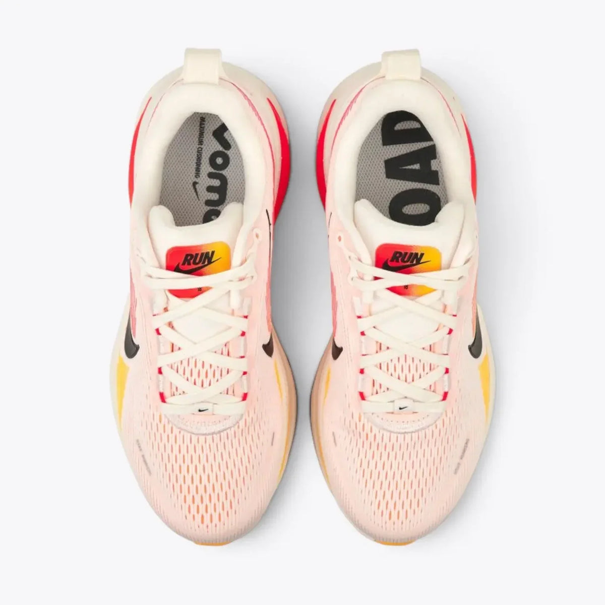 Nike Vomero 18 Running Shoes – Sail / Bright Crimson / Laser Orange HM6804-100