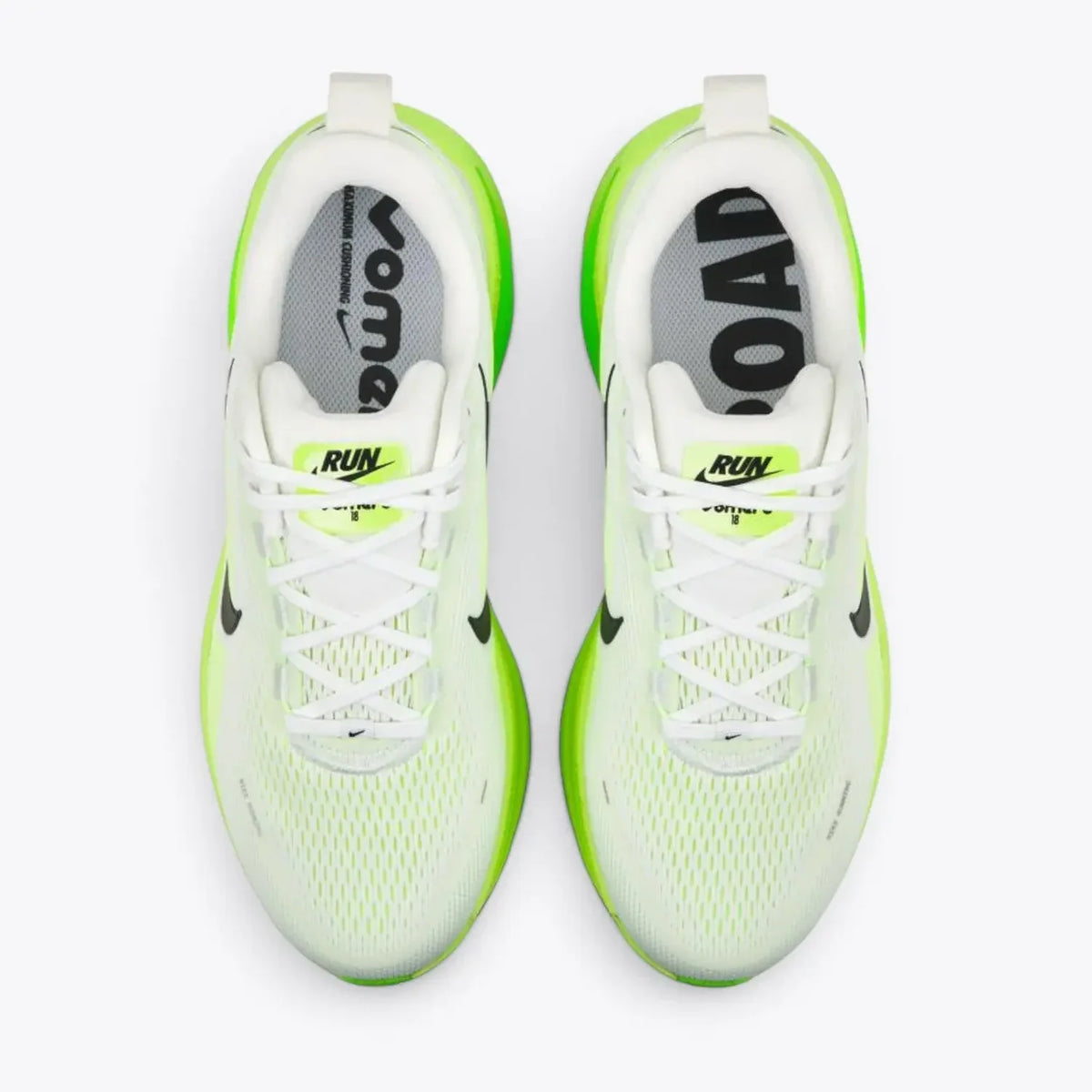 Nike Vomero 18 Running Shoes – White / Electric Green / Volt HM6803-100