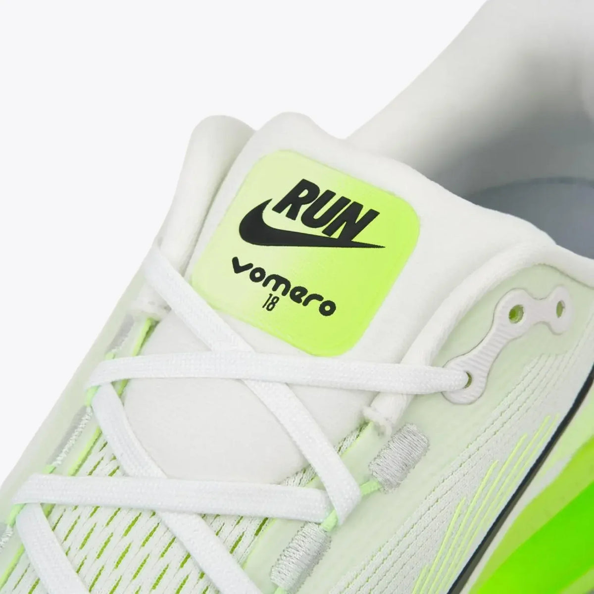 Nike Vomero 18 Running Shoes – White / Electric Green / Volt HM6803-100