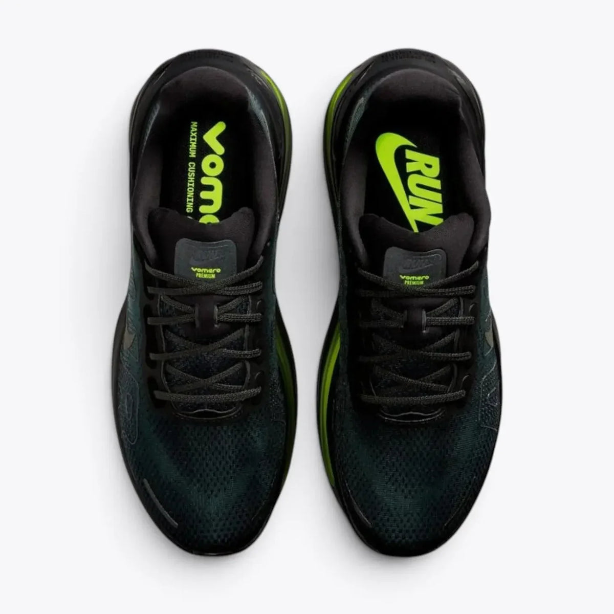 Nike Vomero Premium Running Shoes – Black / Volt HQ2050-001