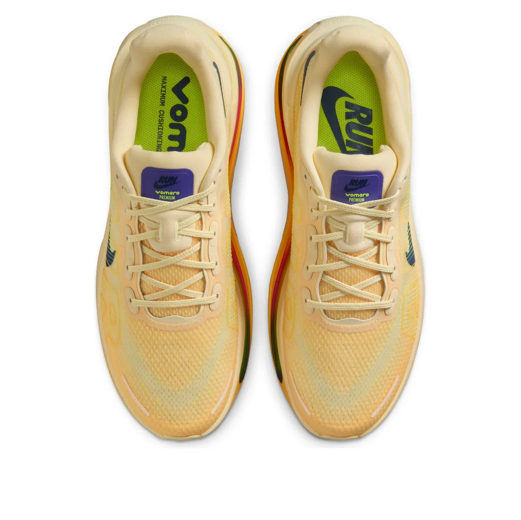 Nike Vomero Premium – Cream / Yellow Running Shoes