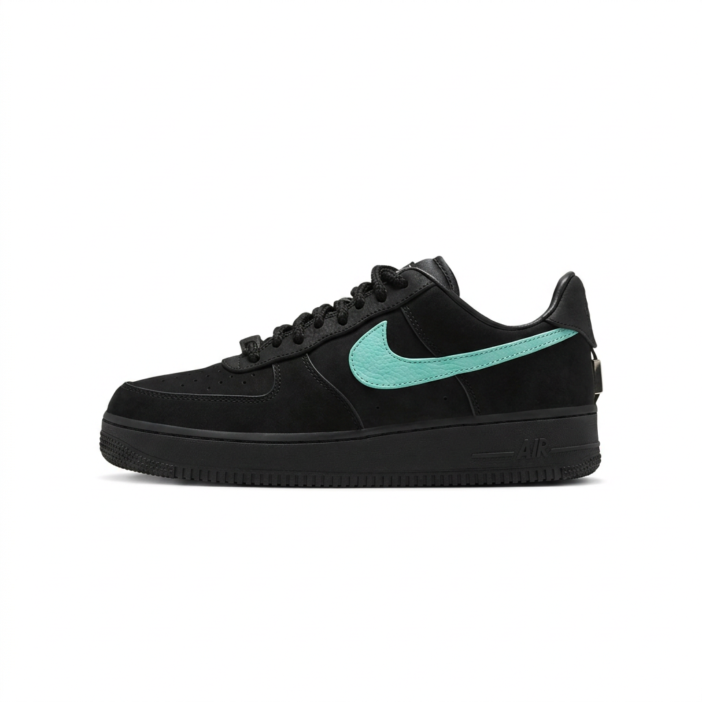Nike × Tiffany & Co. Air Force 1 “1837” Black - Teal