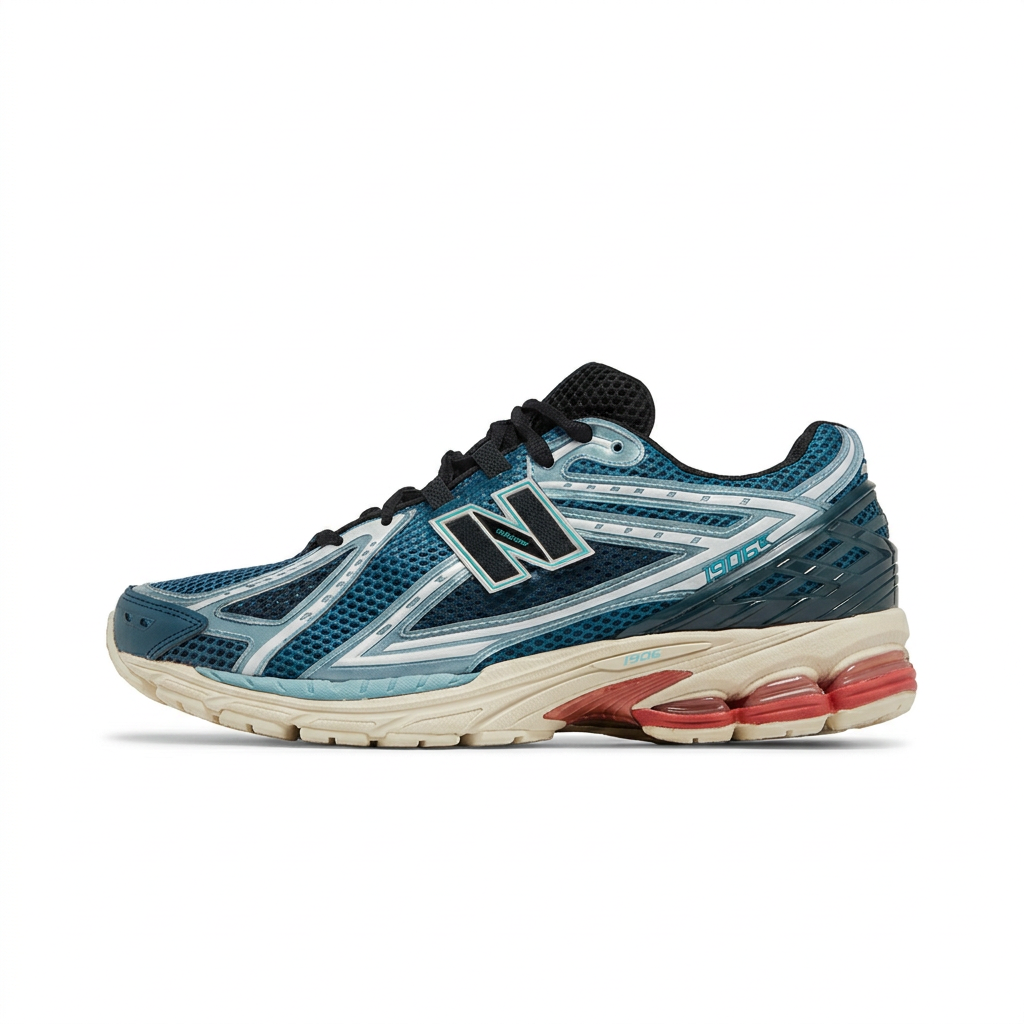 New Balance 1906R Teal - Silver - Cream