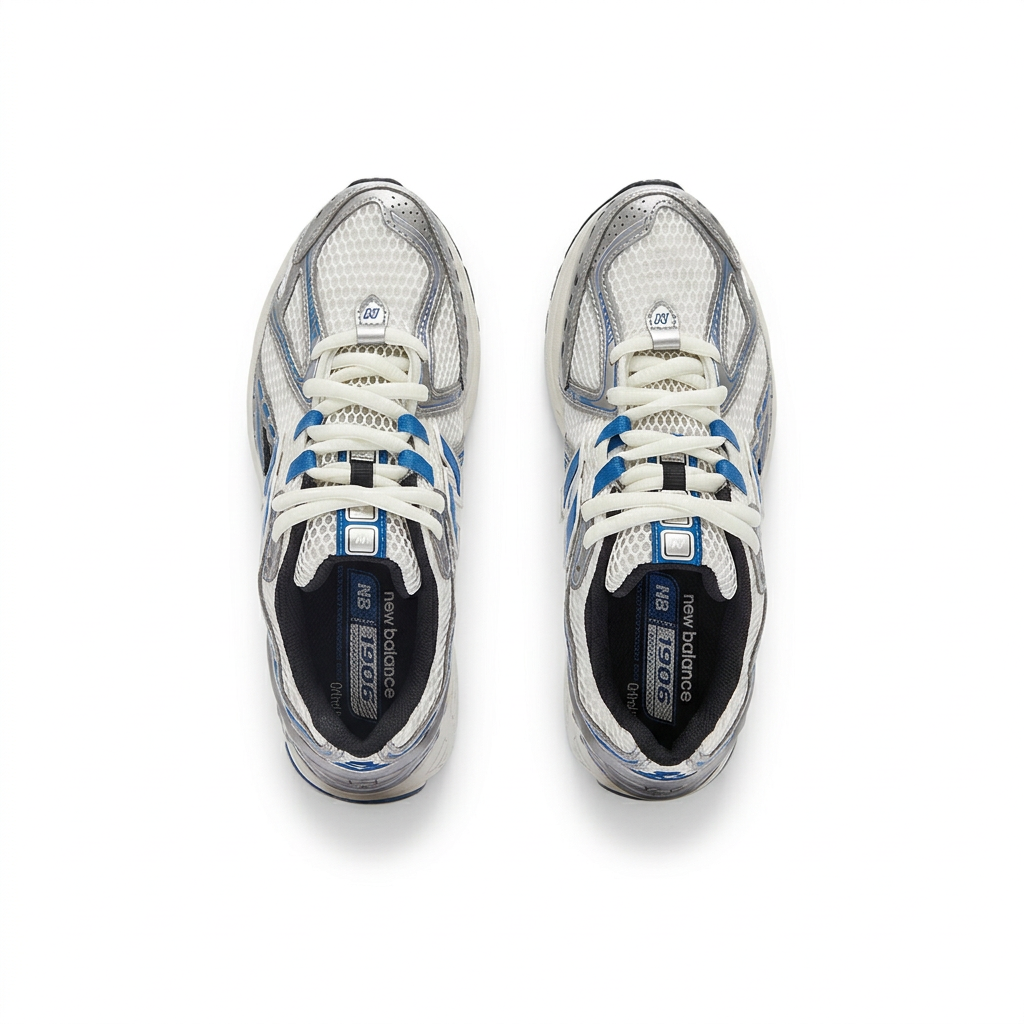 New Balance 1906R White - Blue - Silver