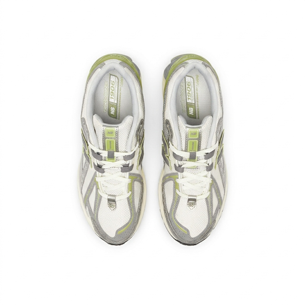 New Balance 1906R White - Silver - Lime