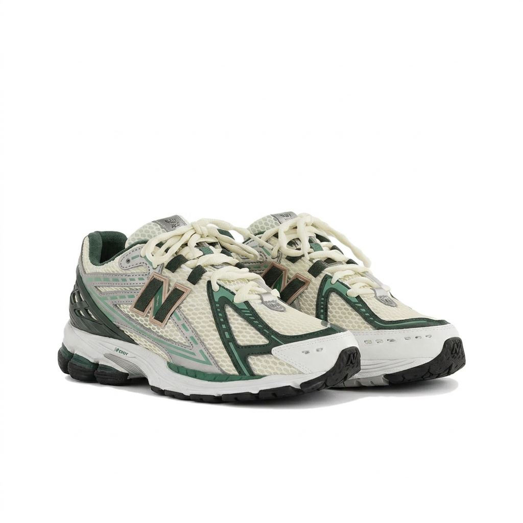 New Balance 1906R Cream - Green - Silver