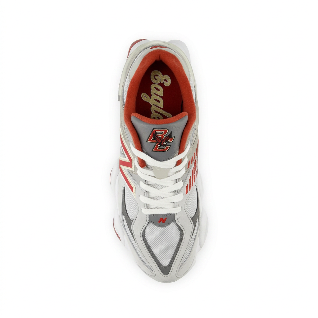 New Balance 9060 Grey - Red
