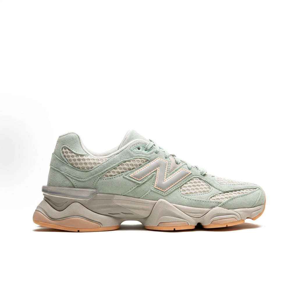 New Balance 9060 Mint Green - Cream