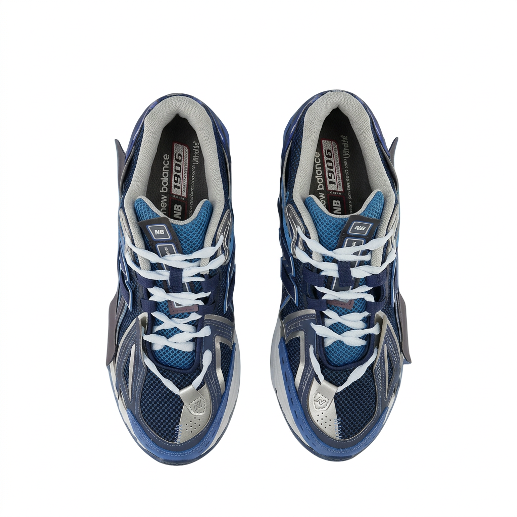 New Balance 1906A Navy - Silver