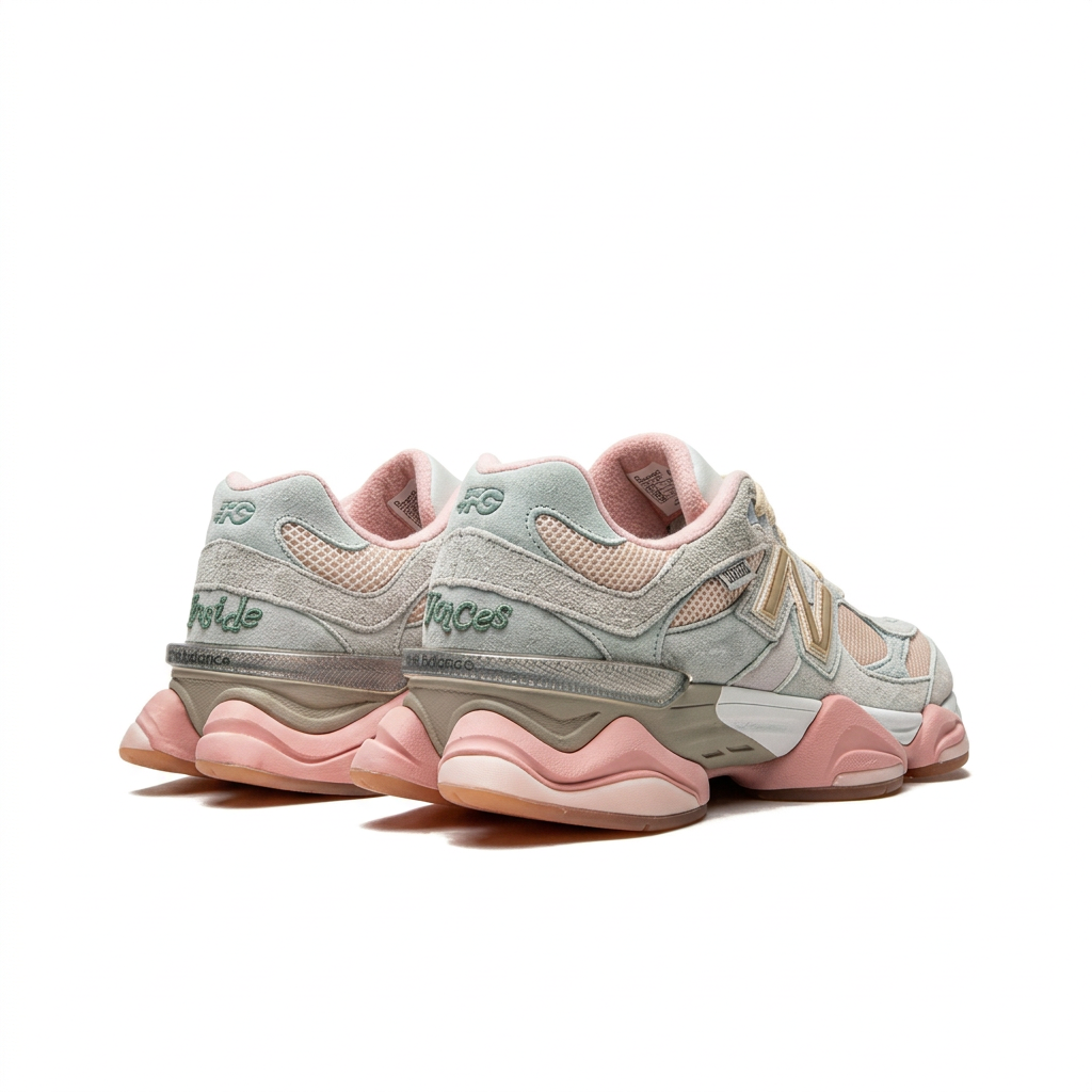 New Balance 9060 Light Grey - Pink