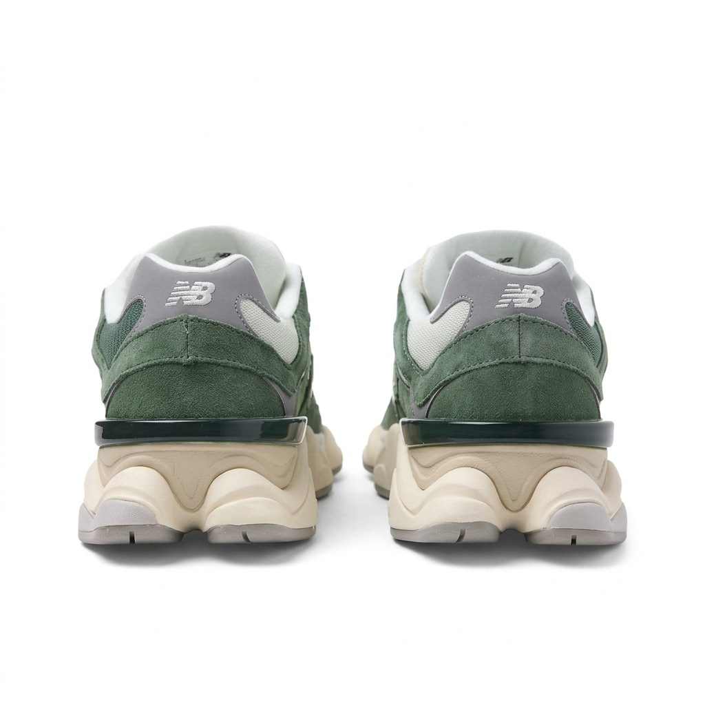 New Balance 9060 Green - Cream