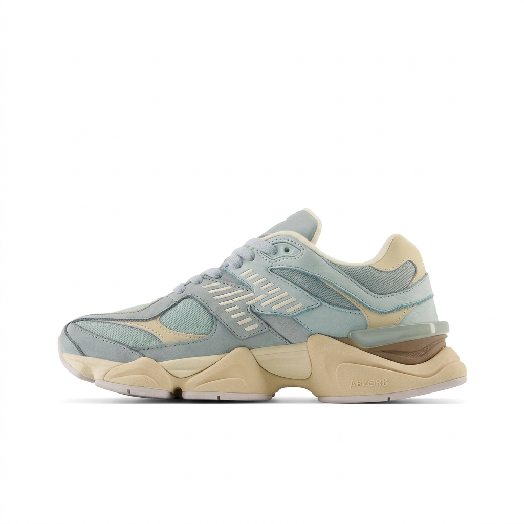 New Balance 9060 Blue Grey - Cream