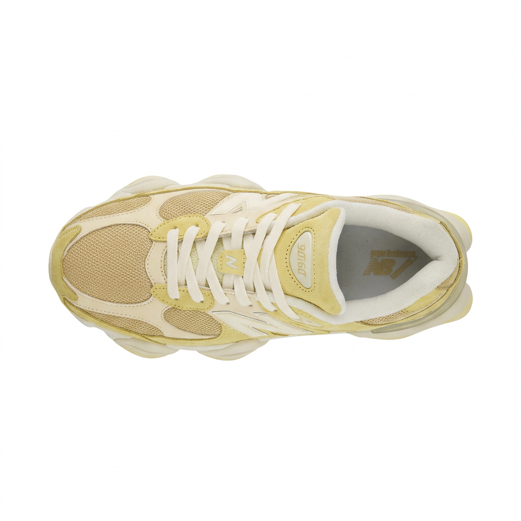 New Balance 9060 Yellow - Cream