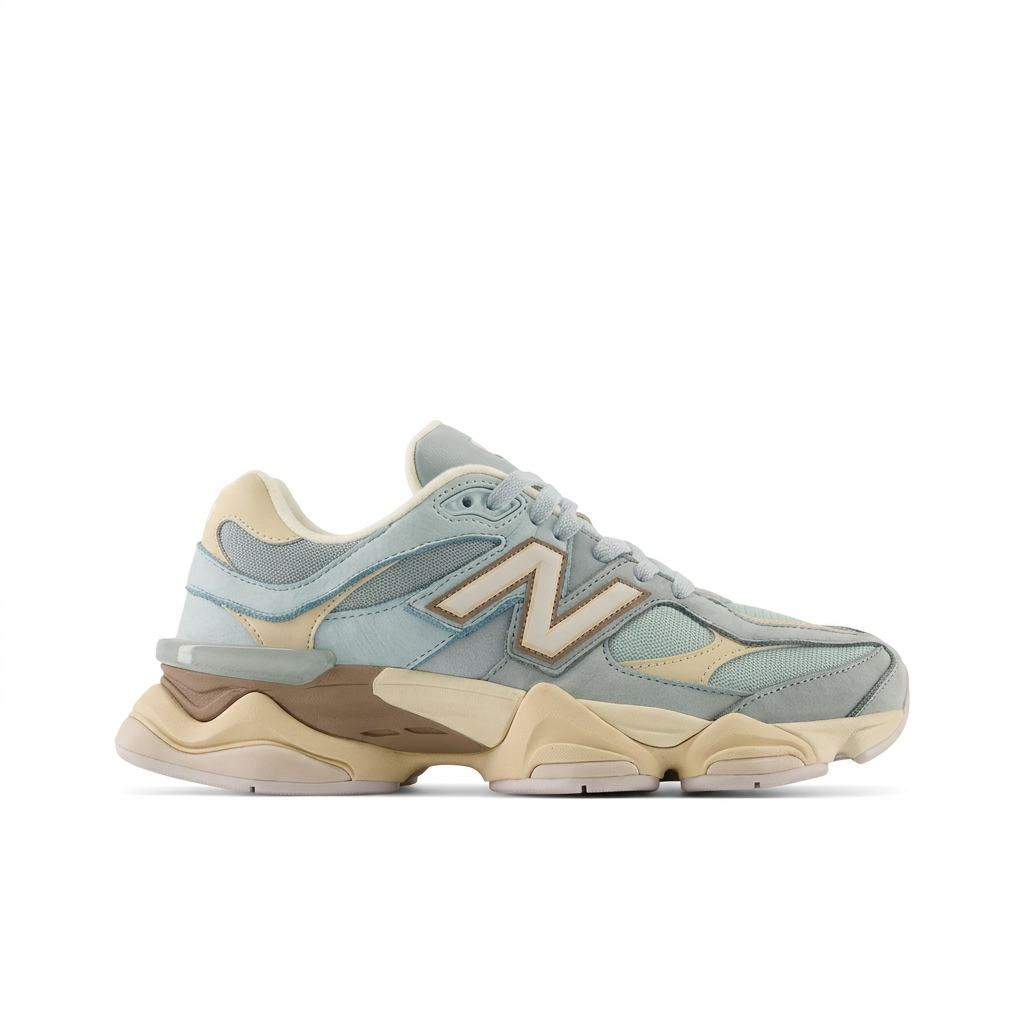 New Balance 9060 Blue Grey - Cream