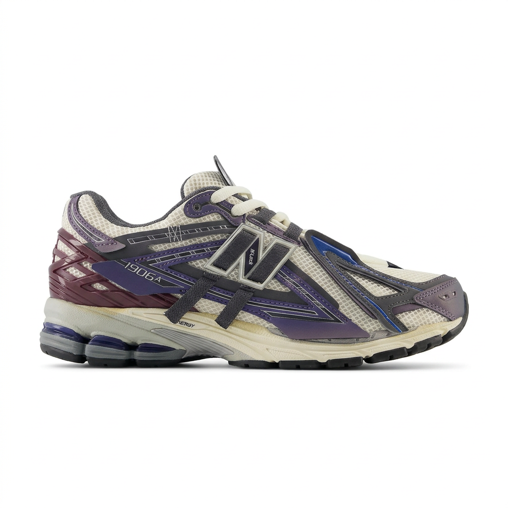 New Balance 1906A Cream - Purple