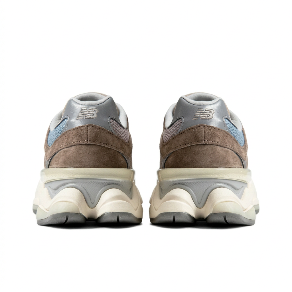 New Balance 9060 Taupe - Light Blue