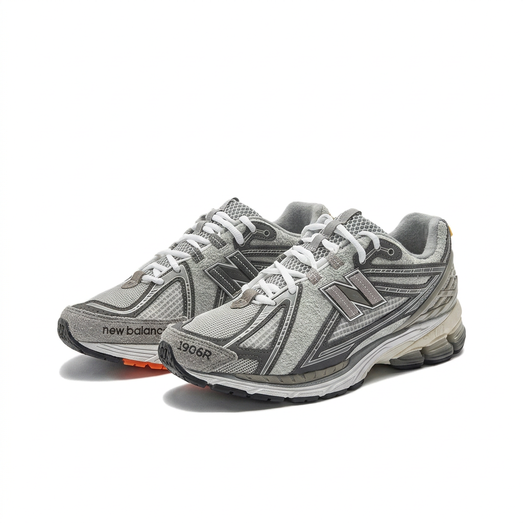 INVINCIBLE x N.HOOLYWOOD x New Balance 1906R Grey - Cream