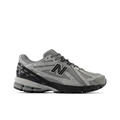 New Balance 1906R Grey - Black side view on white